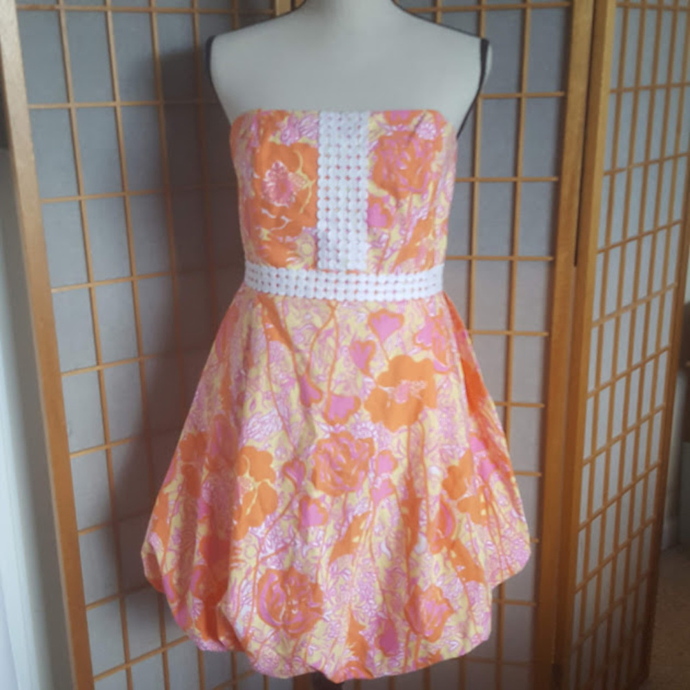 Lilly Pulitzer Regency Bubble Hem Dress